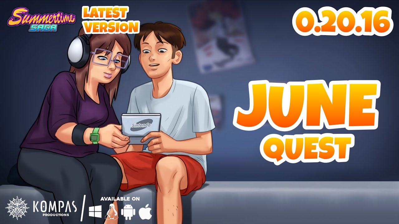June Complete Quest (Full Walkthrough) - Summertime Saga 0.20.16 (Latest Version)