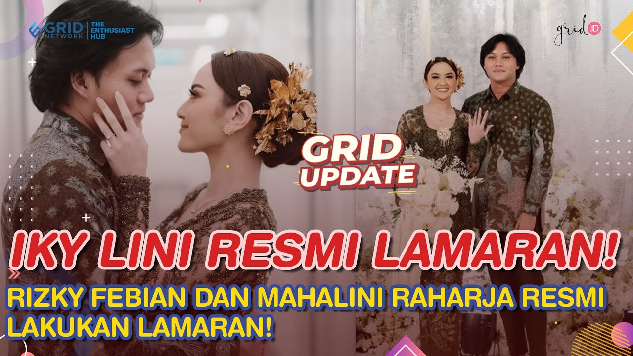 RIZKY FEBIAN dan MAHALINI RAHARJA Resmi Tunangan!