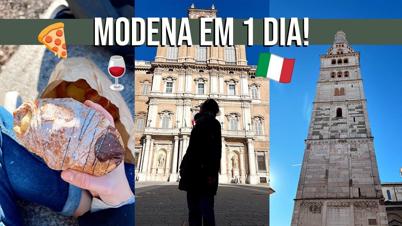 MODENA em 1 DIA: roteiro completo, história, sabores e cultura italiana 🇮🇹