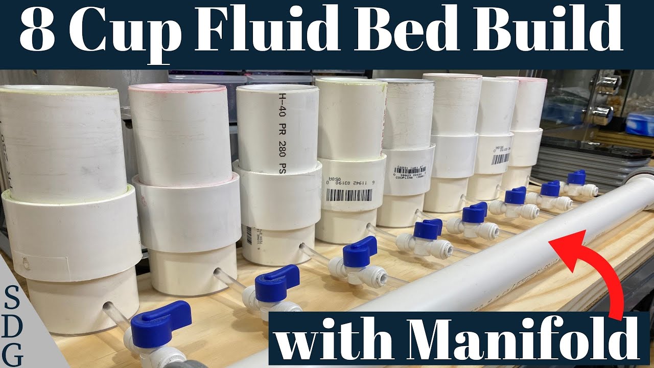 How to Make a GIANT 8 Cup Fluid Bed to Paint Jigs!