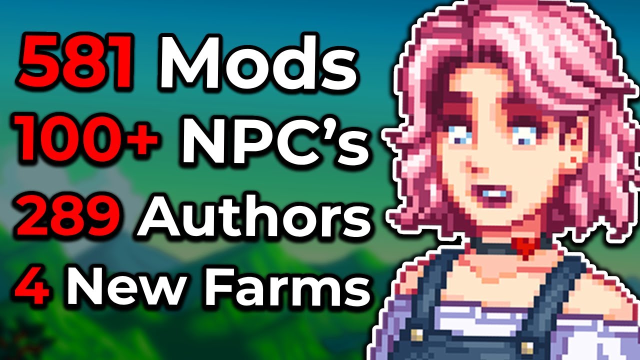 I Played Stardew Valley's BIGGEST Modpack!