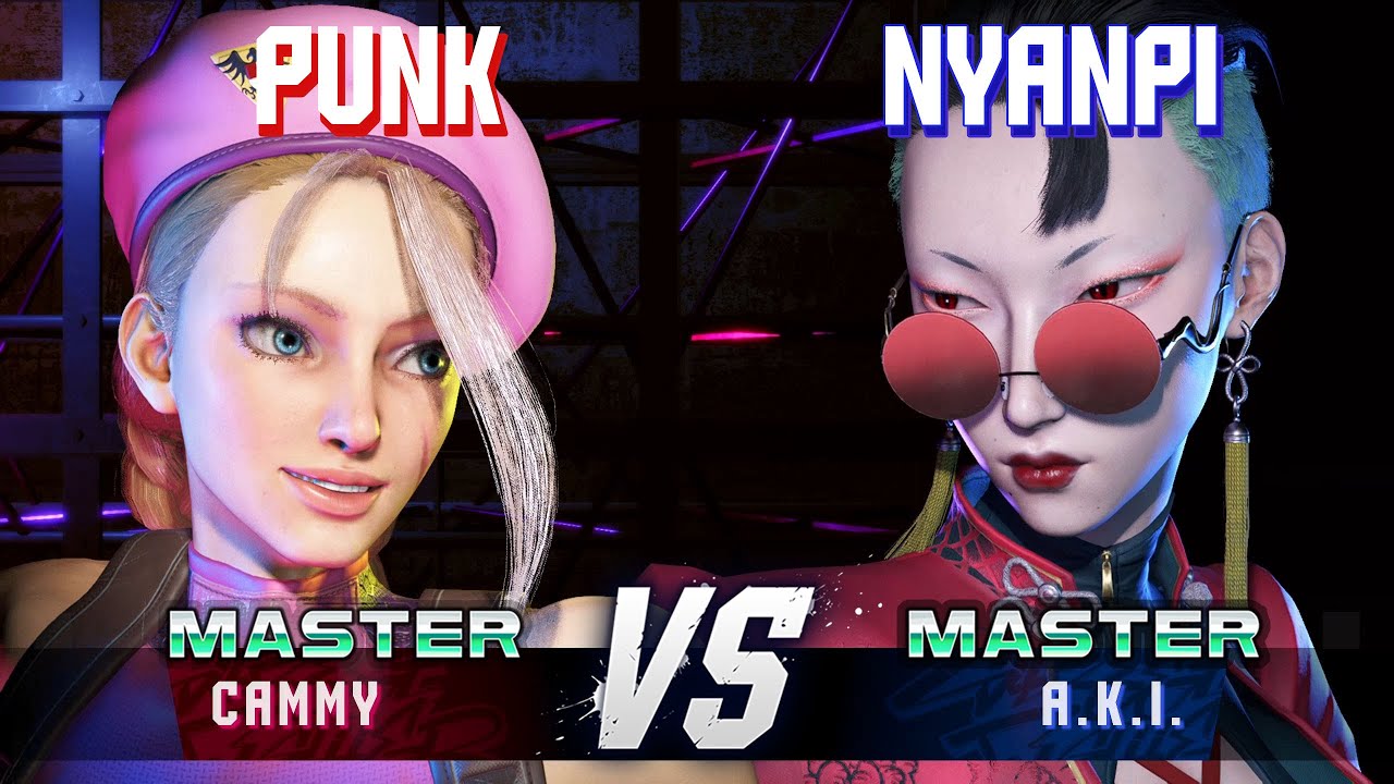 SF6 ▰ PUNK (Cammy) vs NYANPI (A.K.I.) ▰ High Level Gameplay