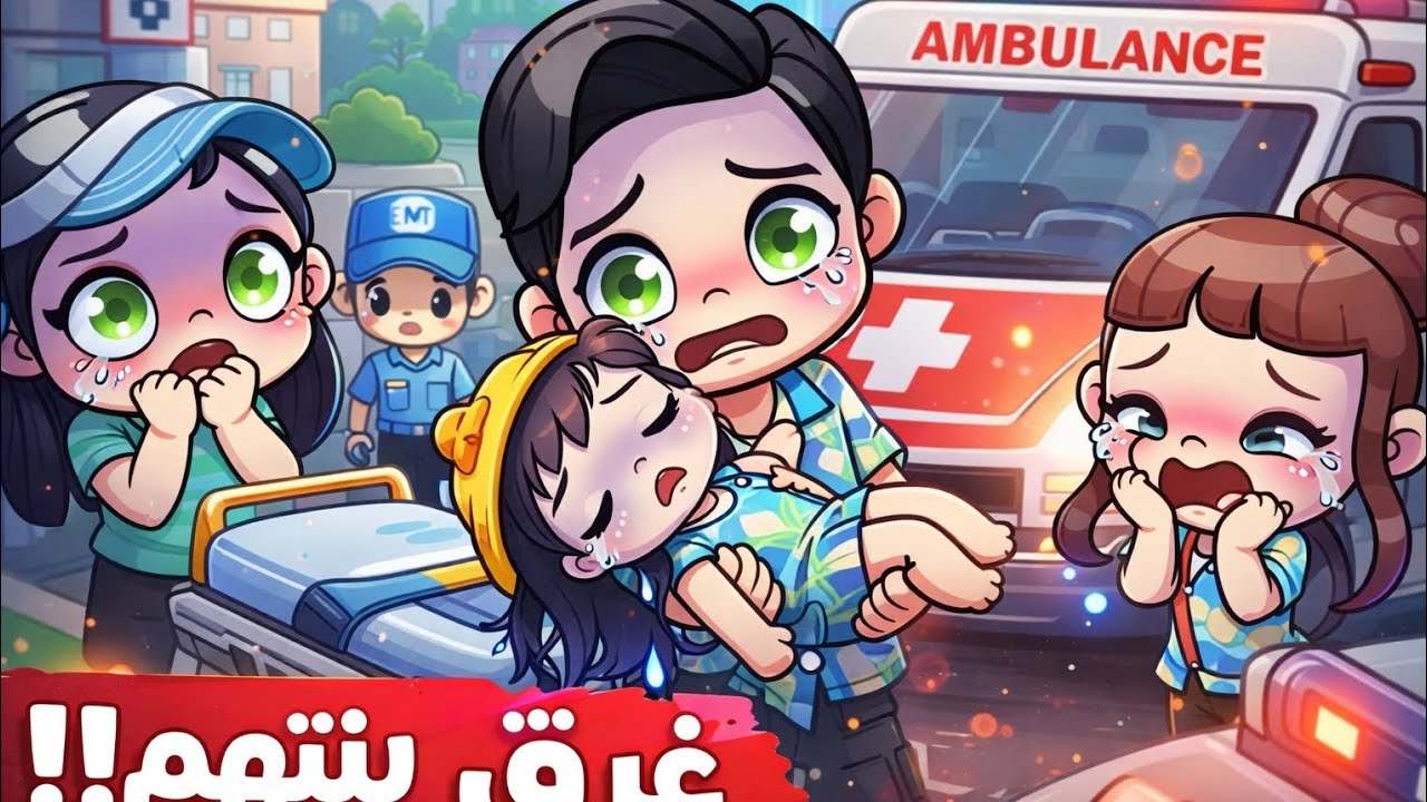 عائلة ريناد 🧕🏻 الحلقة 3️⃣/ رحنا للإستراحة ✨ جوري غرقت 😰🥺