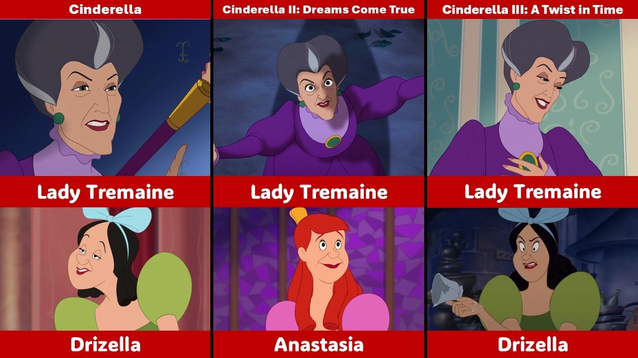 All Disney Animation Sequels Villains And Sidekicks
