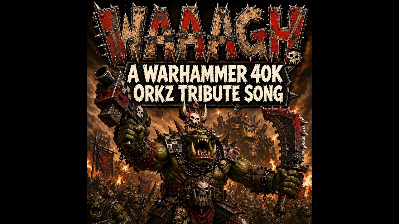 ⚙️WAAAGH!🔥| Ork War Chant Metal | AI Warhammer 40k Music