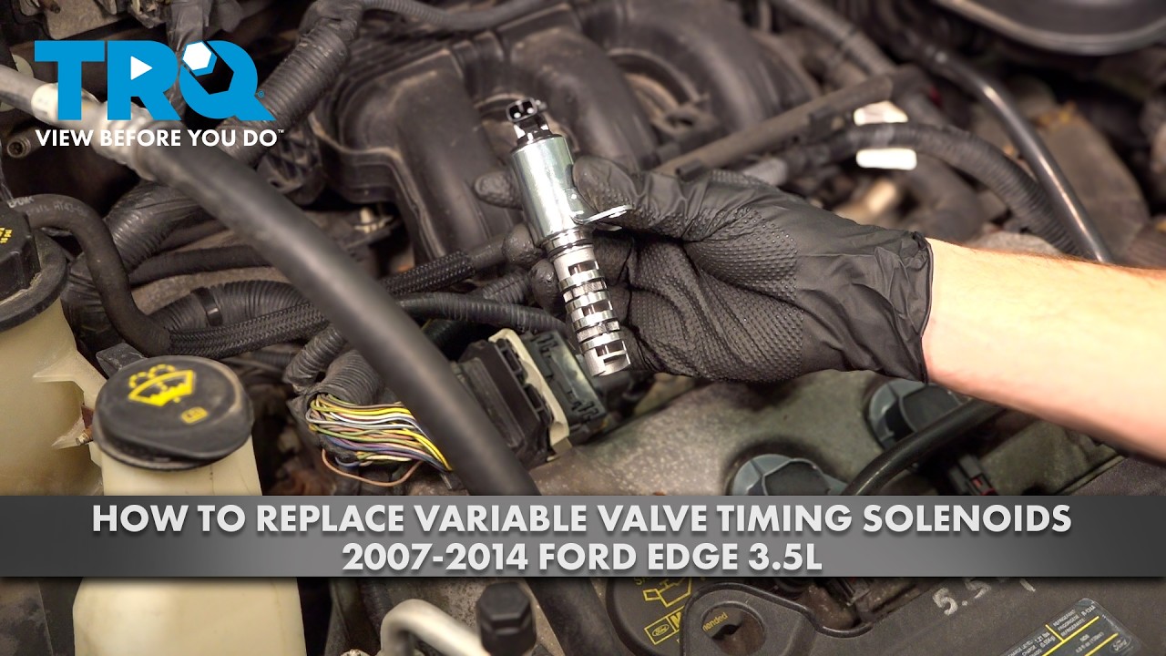 Как заменить соленоиды VVT на Ford Edge 3.5L 2007-2014 годов выпуска