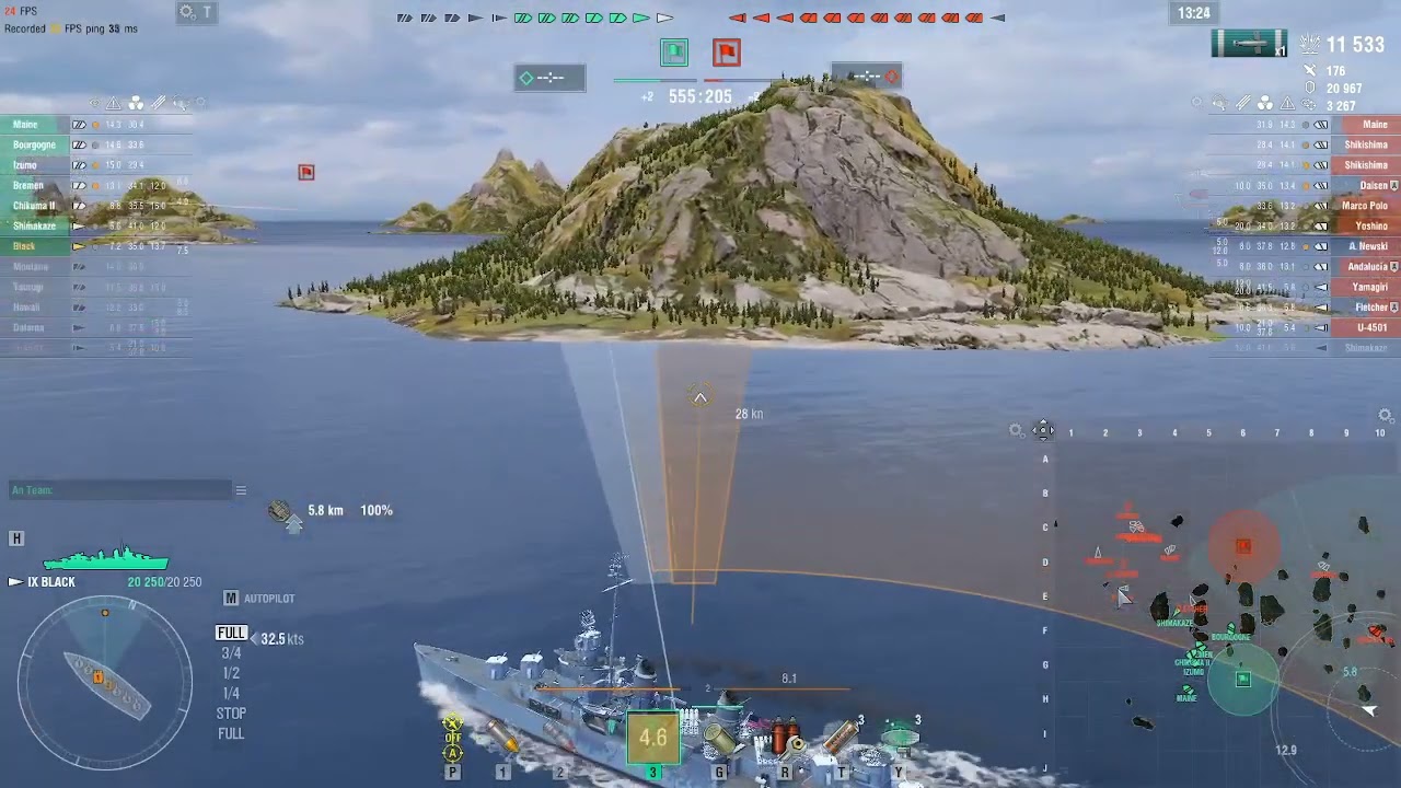 Taktik als DD, wichtiges als Spieler eines Zerstörers. Ein verlorenes Gefecht, 3ter mit 85k Schaden