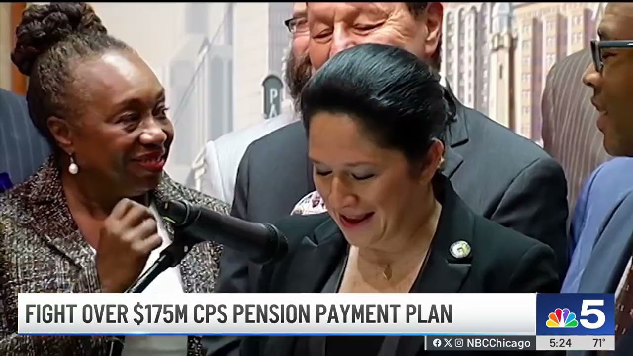 Mayor Johnson continues to fight for CPS pension payment plan
