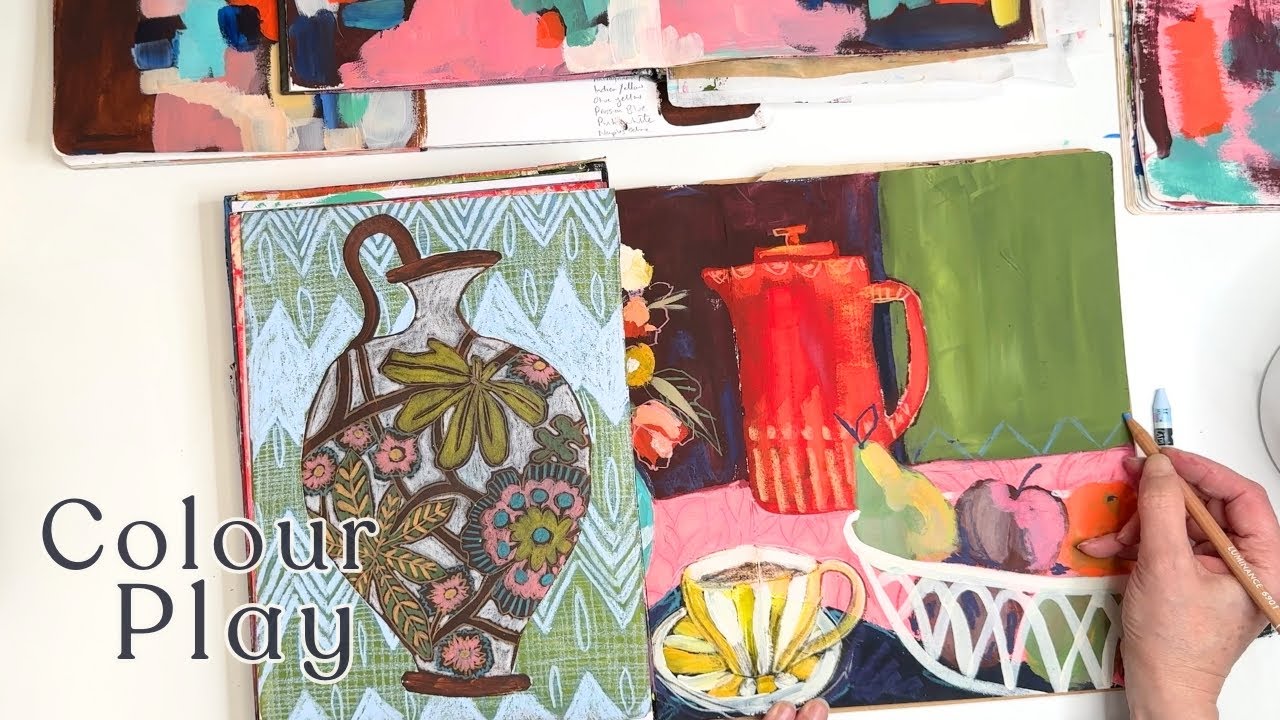 Colour Play in My Sketchbooks