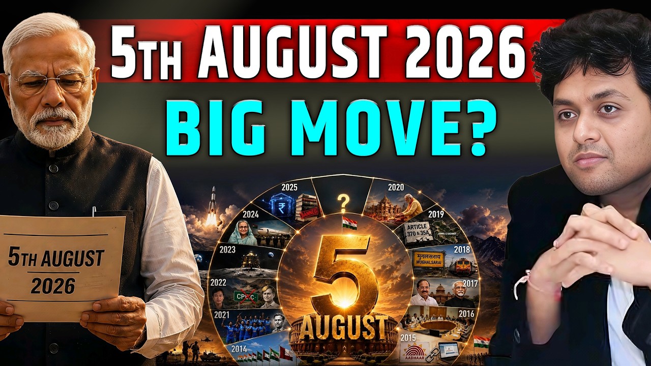 5 August 2026: What Did Modi Ji Do This Time? || Dr. Ankit Shah Explains