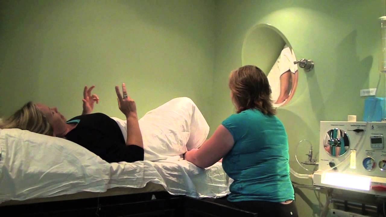 Colon Hydrotherapy Session
