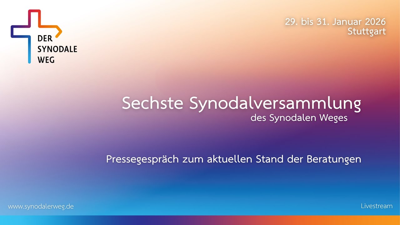 Pressegespräch zum aktuellen Stand der Beratungen der Sechsten Synodalversammlung
