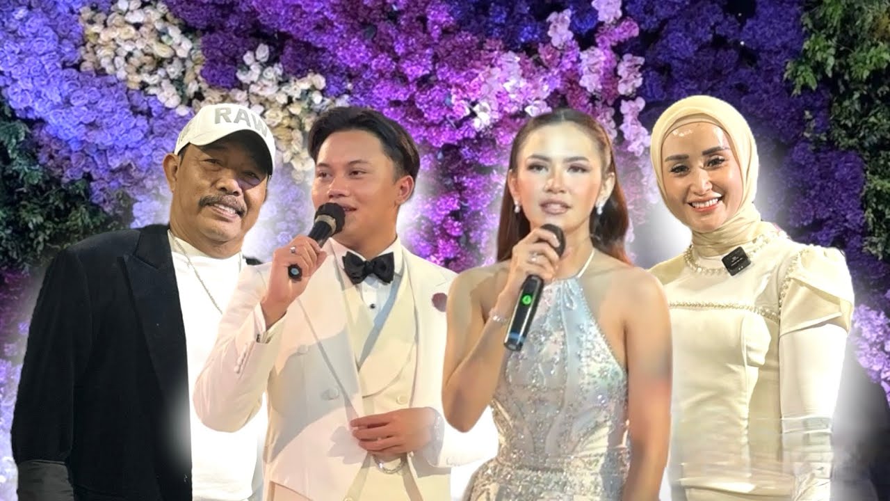 HAJI ASEP WAWAN DATENG KE ACARA NIKAHAN NYA RIZKY FEBIAN & MAHALINI ⁉️‼️