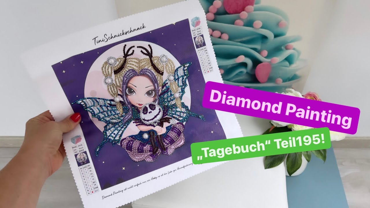 Diamond Painting „Tagebuch“ Teil195!🙃💚 Axolotl Spezial & wer hat es gemerkt das ich weg war!? 😄