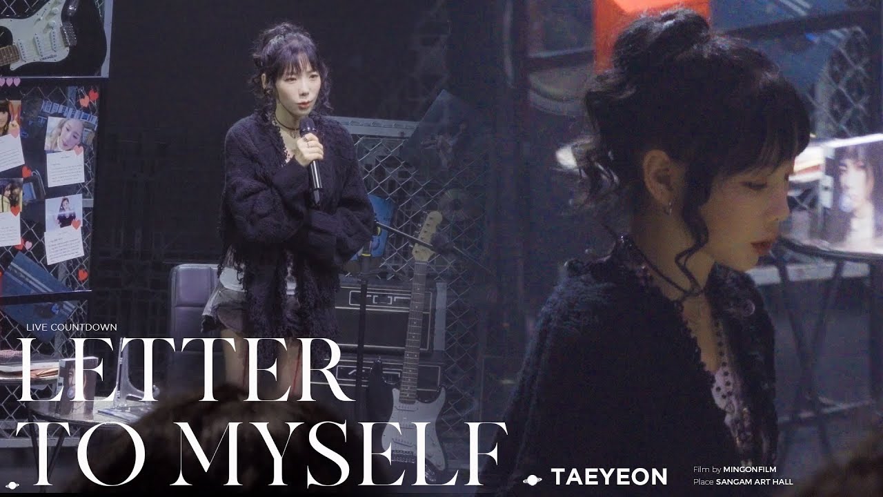 [4K] Taeyeon After 'Letter To Myself' Live Countdown 태연 레터 투 마이셀프 라이브 카운다운트 4K직캠 241118