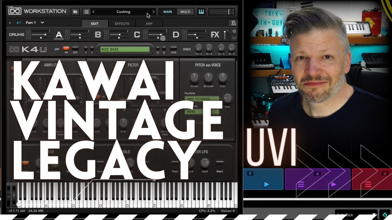Get the Classic sound of Kawai With The Vintage Legacy from UVI.