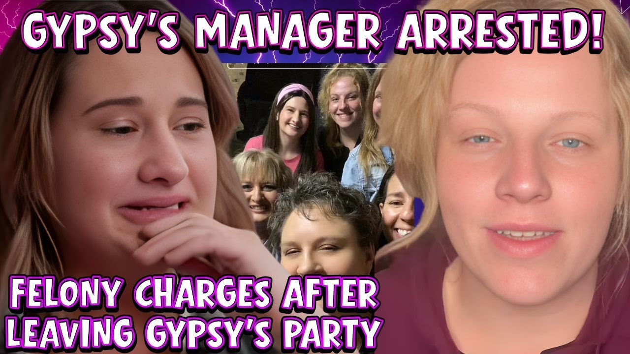 Gypsy Rose Blanchard's Manager Bri ARRESTED After Leaving Gypsy's Party - FELONY SMETH Possession 