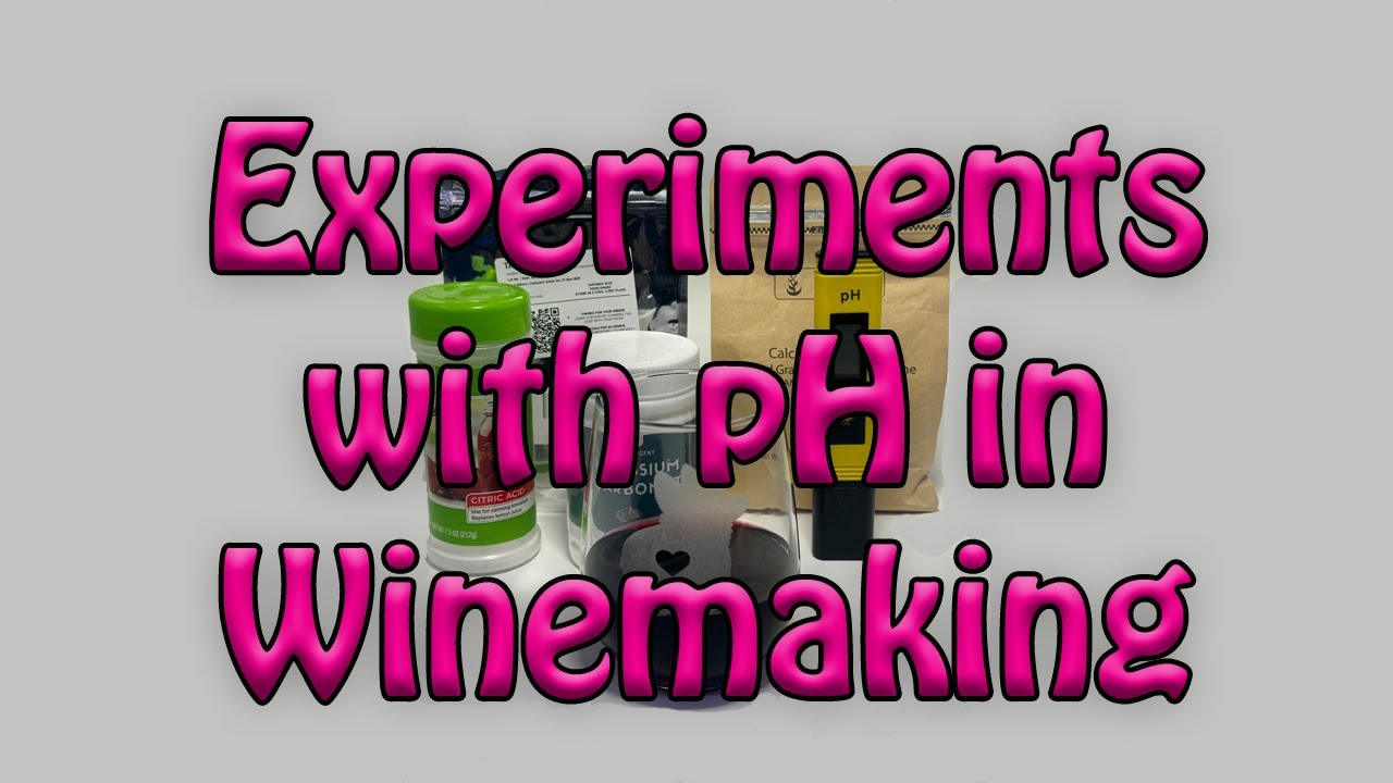 Experiments with pH in Wine-Making