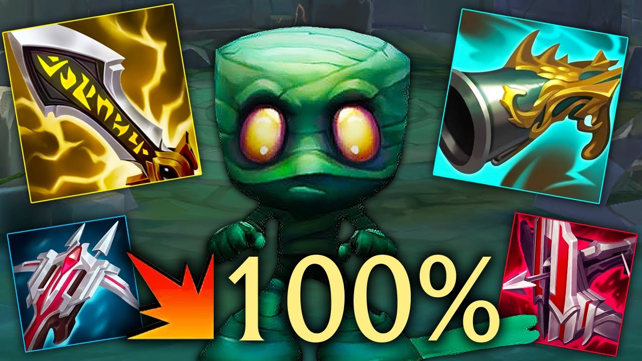 Crit Amumu dal všem kamarádům ČELO! 😭 (proto žádný nemá)