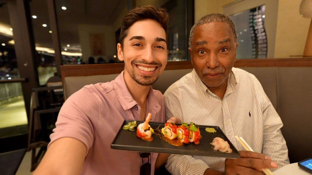 Dad's First Fine Dining Experience At Walt Disney World (usually not impressed by Disney)