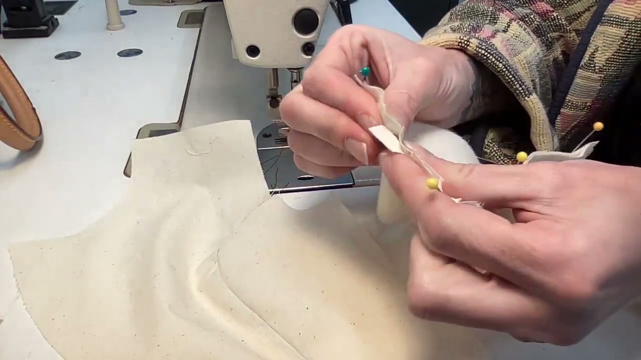 Notched Collar Lapel 1/4 Scale Sample Demo