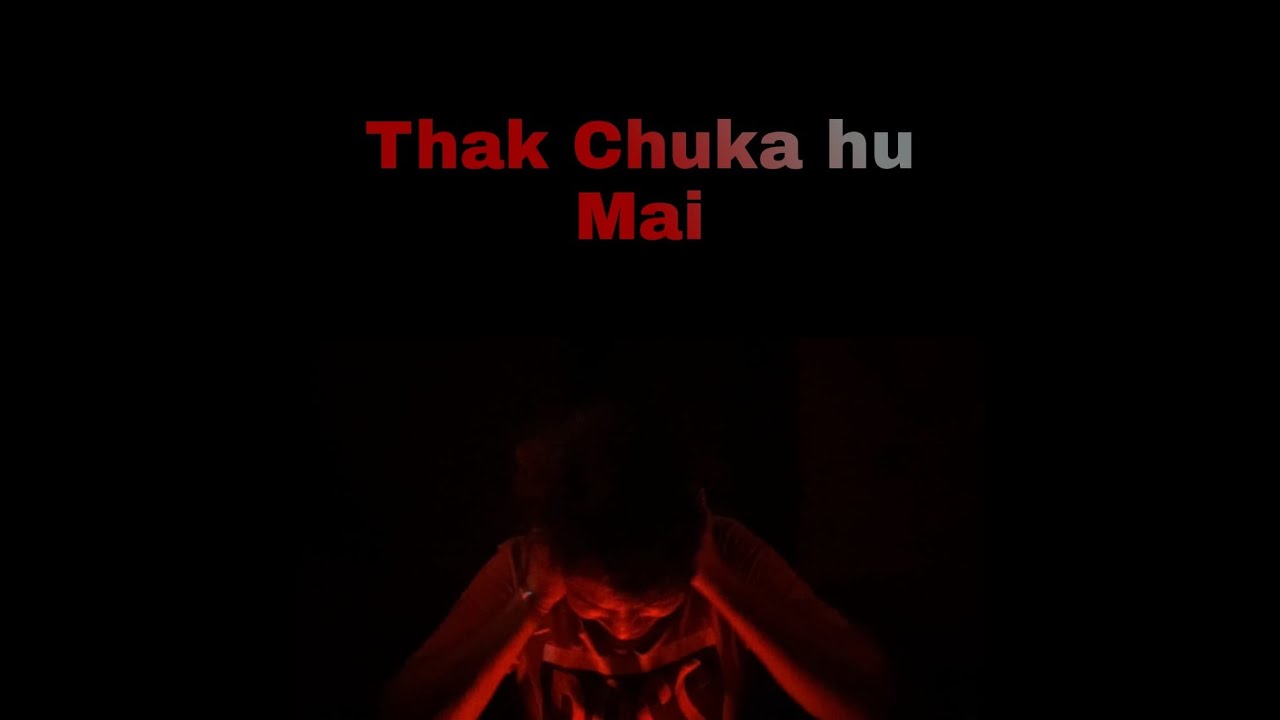 Rohan Ghosh - Thak Chuka Hu Mai | Musical Poetry