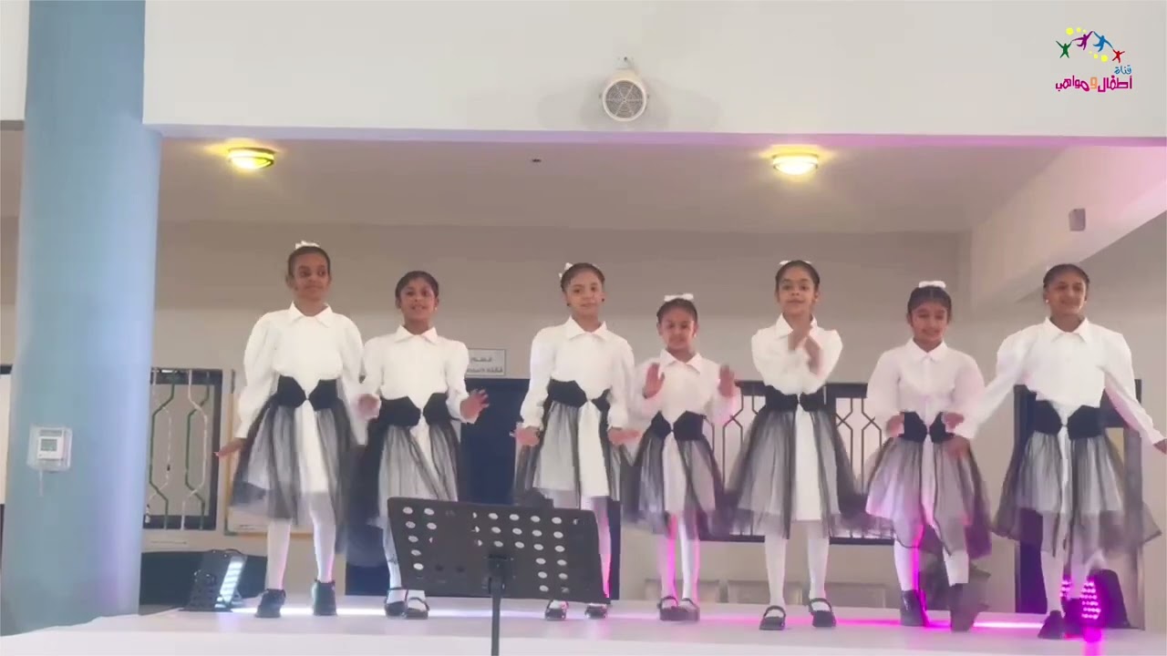 مشاركة مدرسية لمجموعة من زهرات اطفال ومواهب 🌸