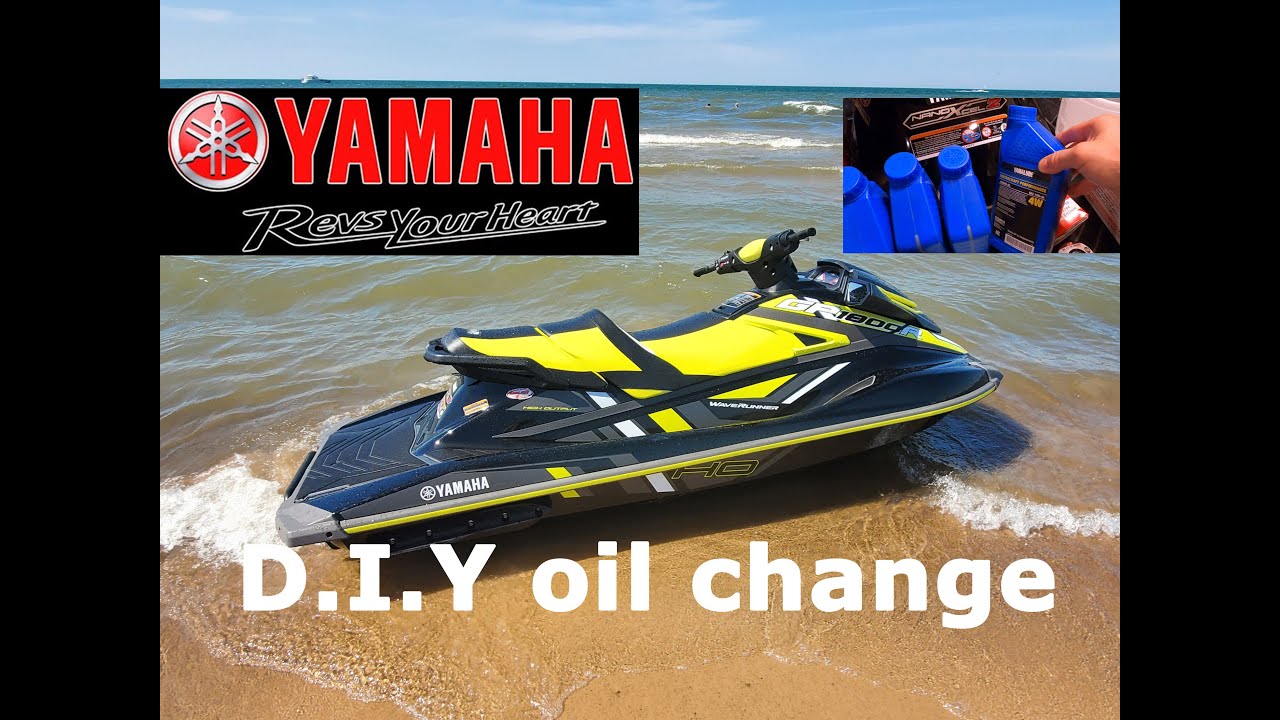 Yamaha Waverunner oil change 1.8L HO/SVHO GP1800R
