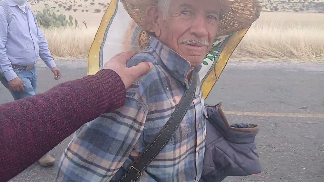 Peregrinación a san Manuel morales ya casi se devisa San José de Mesillas Sombrerete Zacatecas 