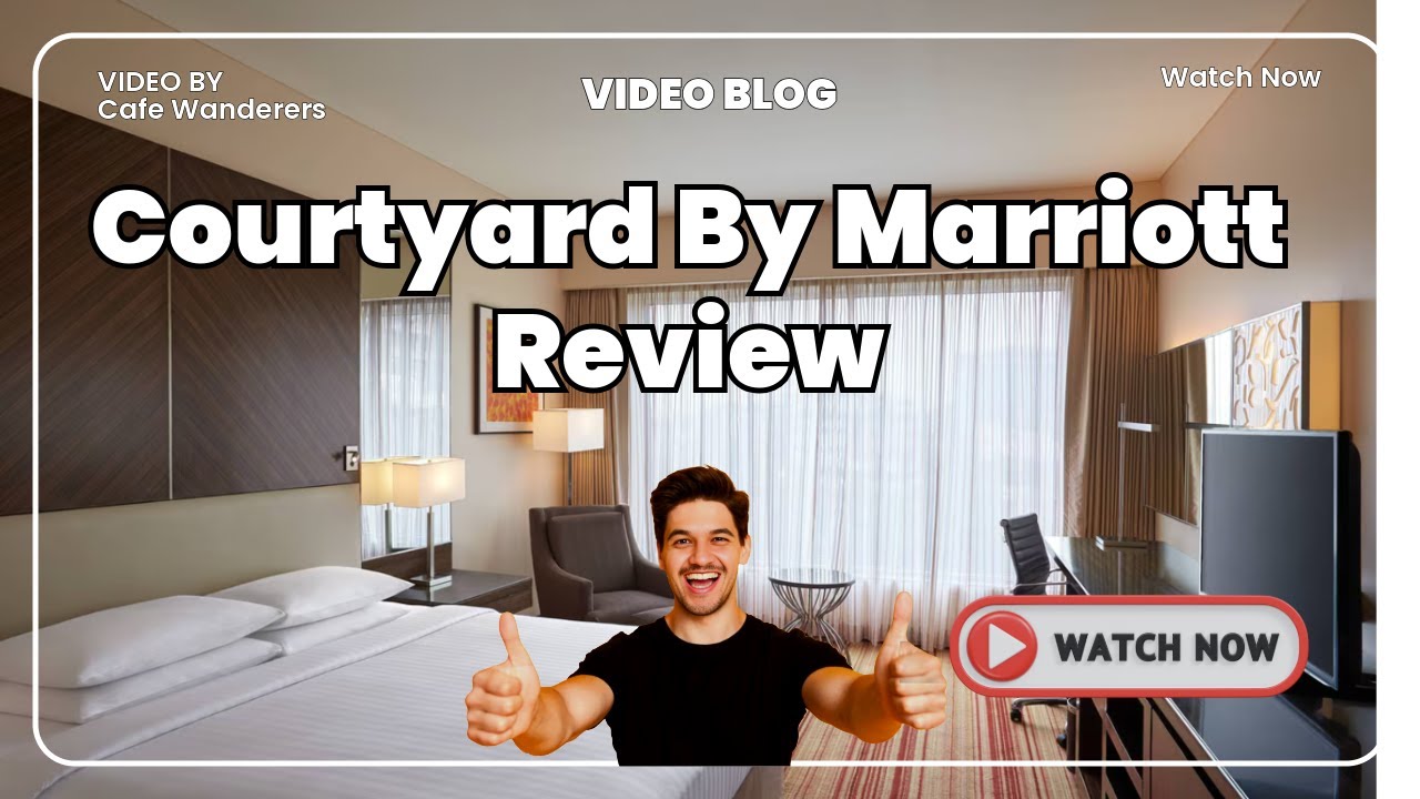Courtyard by Marriott Mumbai International Airport | Room Tour + MOMO Café Buffet Review