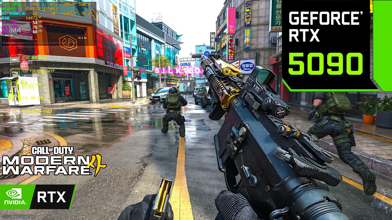 Modern Warfare 4 : RTX 5090 ( 4K MAX Settings Ray Tracing + DLSS Ray Reconstruction )