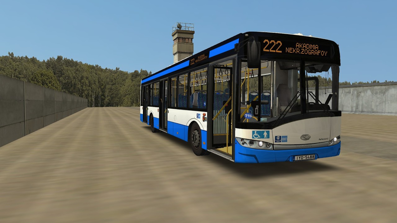 OMSI 2 GR | Athens repaint pack | Athens ETHEL (796-IYO5488)