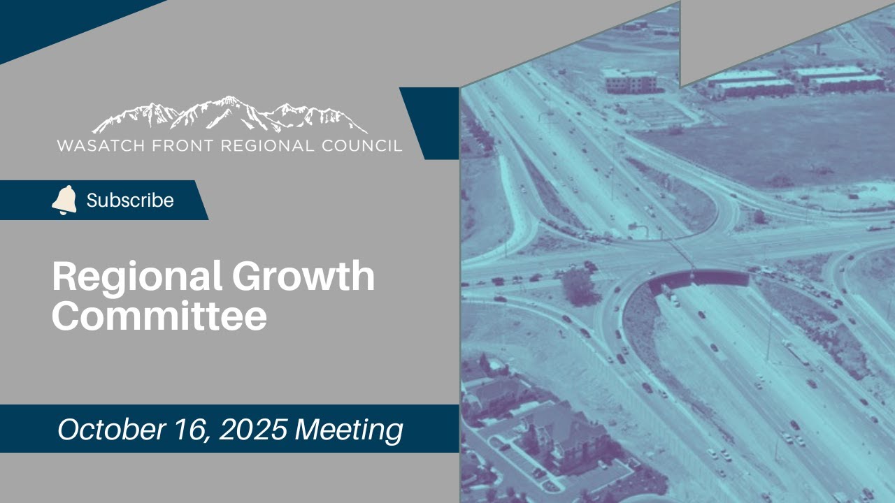 Regional Growth Committee Meeting - October 16, 2025