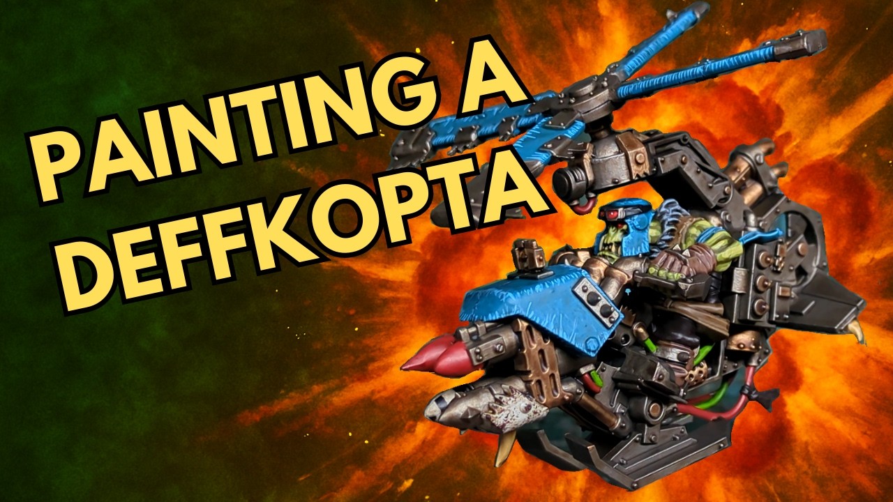 Painting an Ork Deffkopta – Fast, Loud and Full of Dakka! 💥⚙️