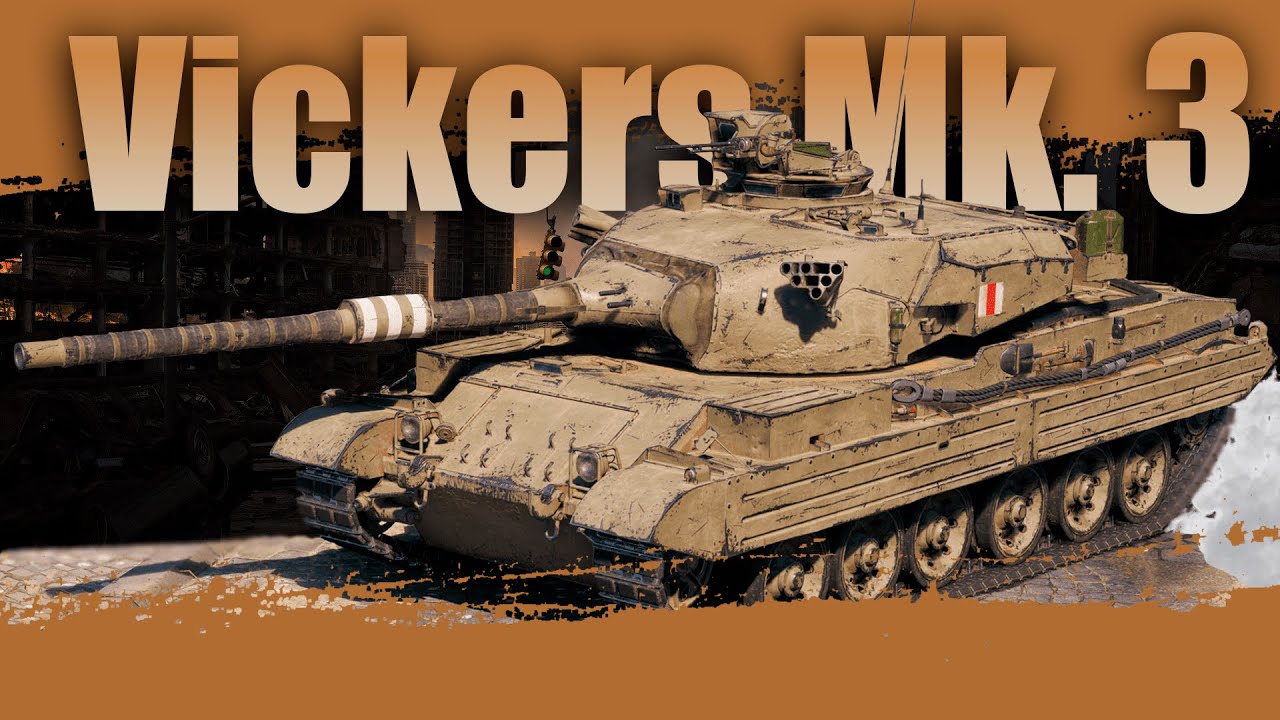 Vickers mk.3 - ГАЙД, ОБЗОР ТАНКА.