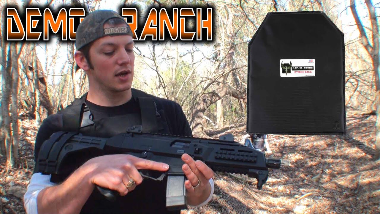 Level IIIA Armor vs CZ Scorpion EVO3 S1