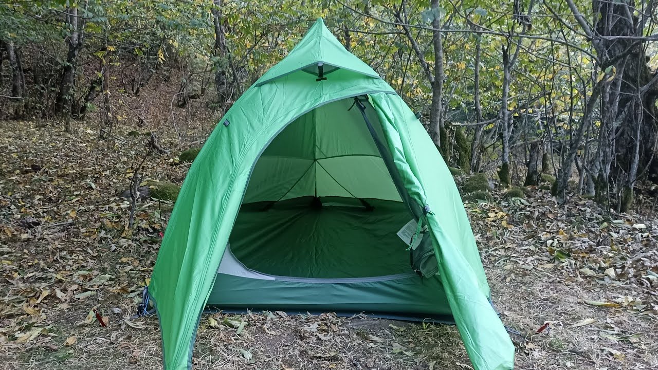 Лёгкая палатка — NATUREHIKE CLOUD UP 1-местная. Сборка и обзор | Как установить палатку для кемпинга
