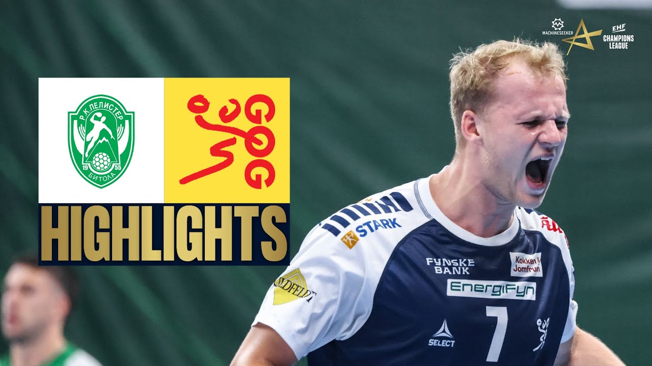 HC Eurofarm Pelister 🆚 GOG | HIGHLIGHTS | Machineseeker EHF Champions League 2025/26