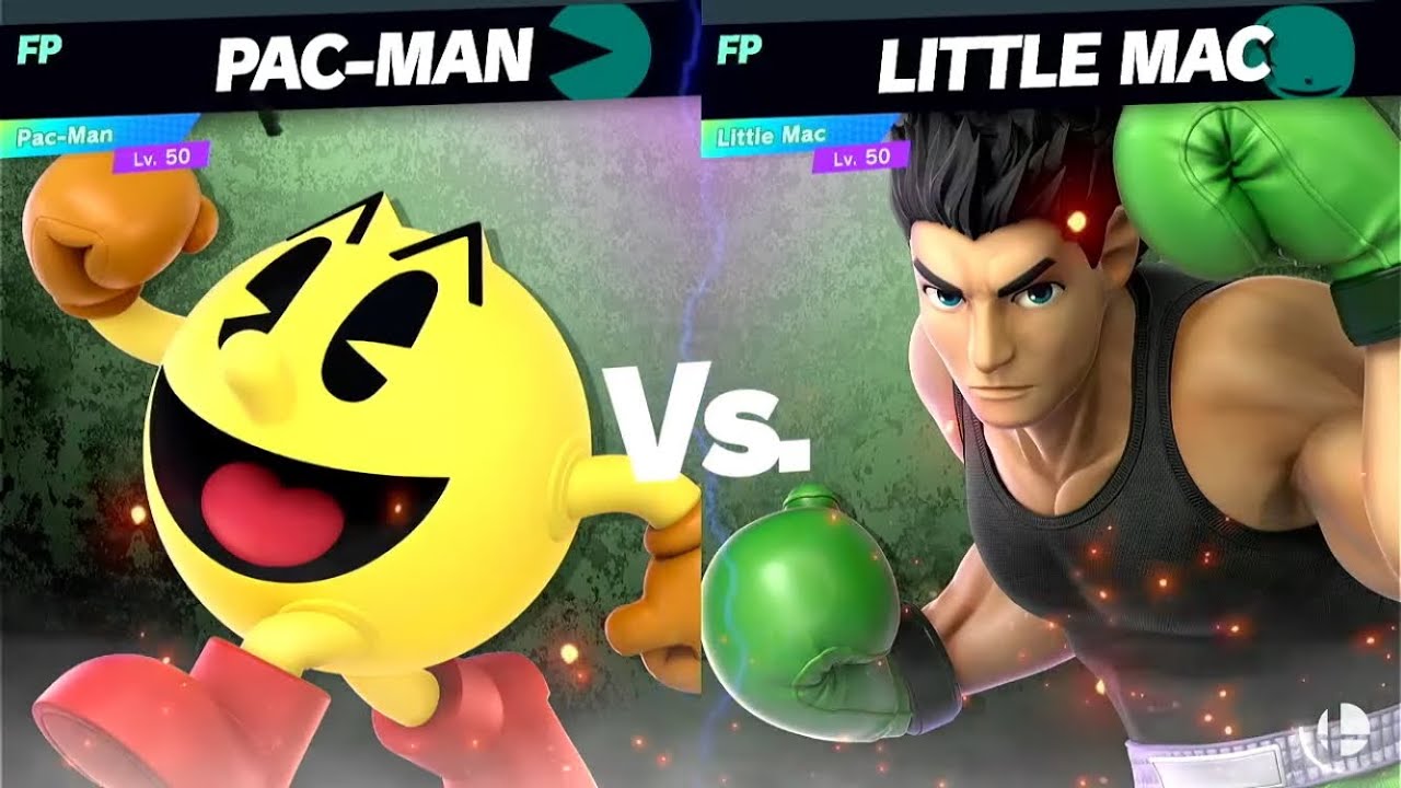 Super Smash Bros Ultimate Amiibo Fights Pac Man vs the World #47 vs Little Mac