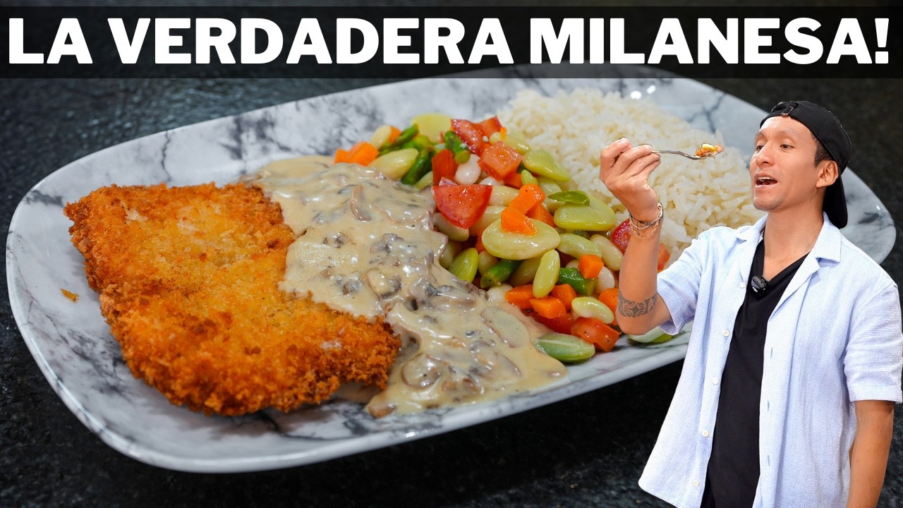 Milanesa de POLLO y champiñones | Abelca