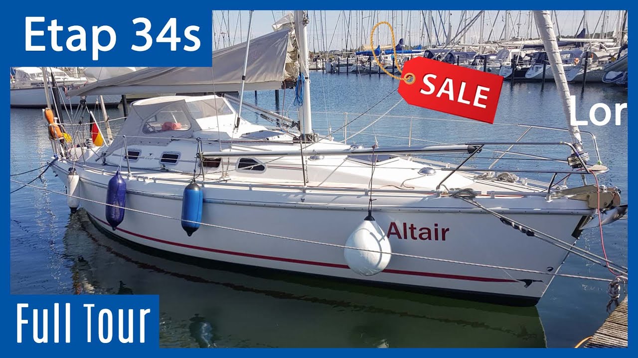 Etap 34s zu verkaufen - Rundgang durch die Segelyacht (VERKAUFT)