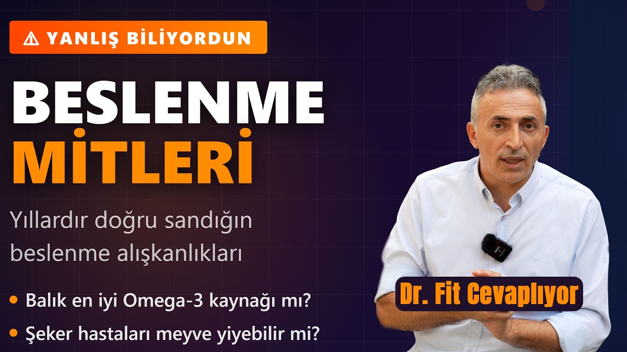 Sağlıklı ve Fit Kalmak İçin Böyle Beslenmeli! |  Doktor Fit Yorumluyor