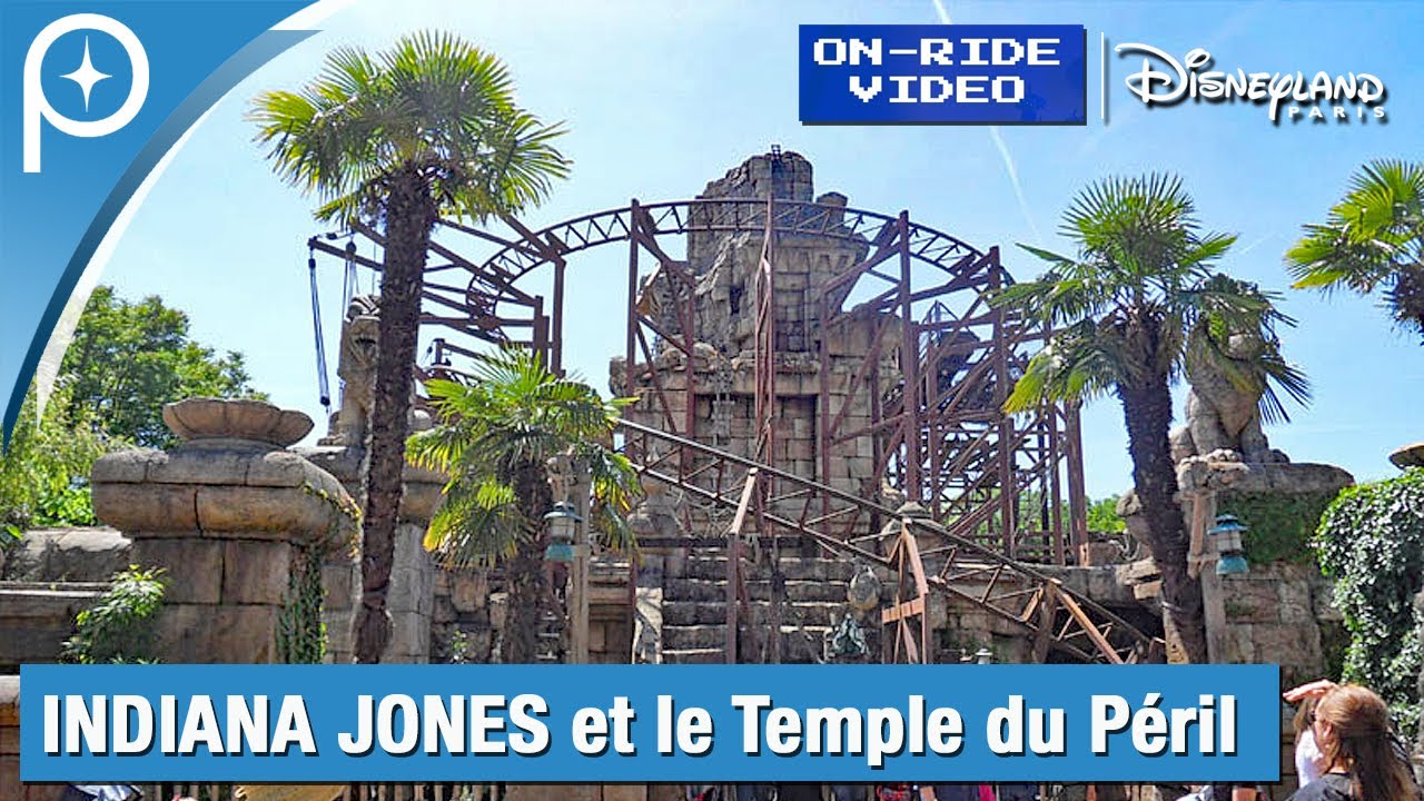 🎢 POV (On-Ride) Indiana Jones et le Temple du Péril Disneyland Paris 2014