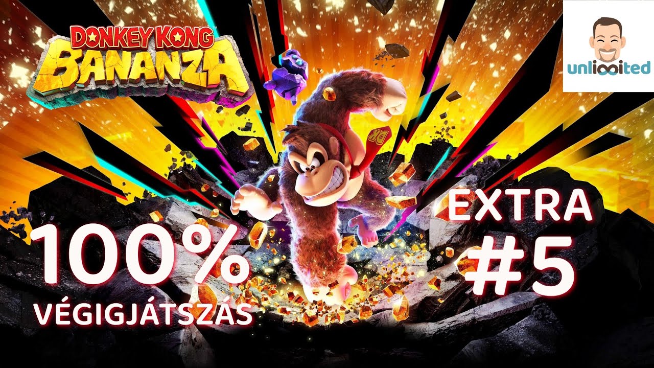 EXTRA #5 DONKEY KONG BANANZA 100% VÉGIGJÁTSZÁS