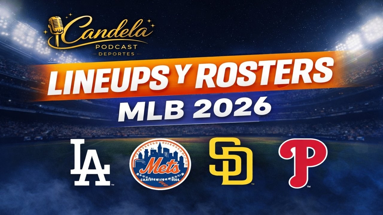 Lineup y roasters MLB 2026