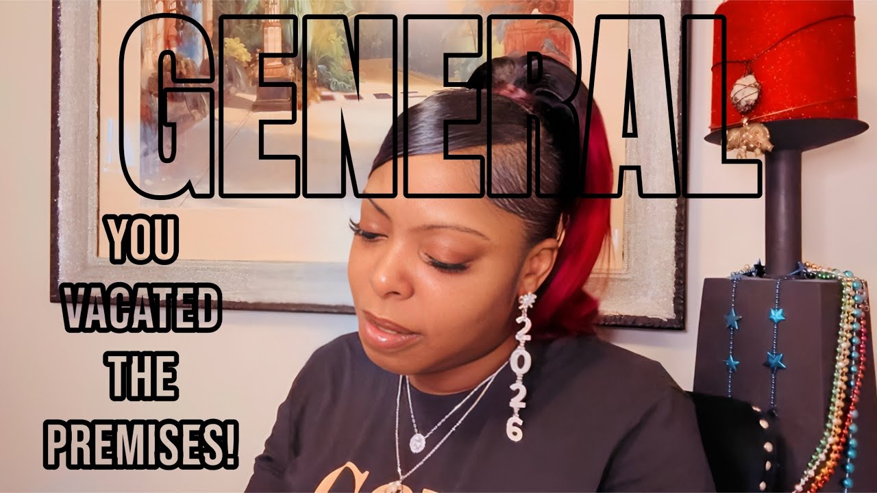 Sometimes All It Takes Is For You To Vacate The Premises! This Is A SAD Story…..