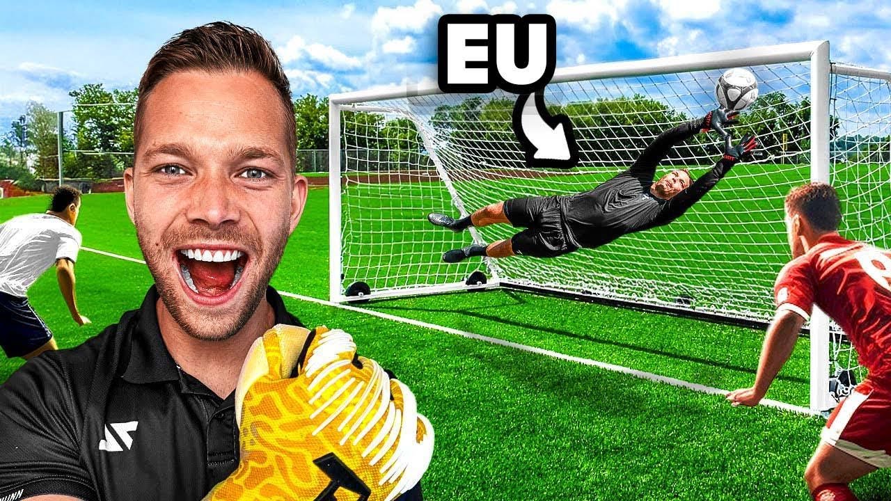 Goleiro profissional reforça time de várzea!