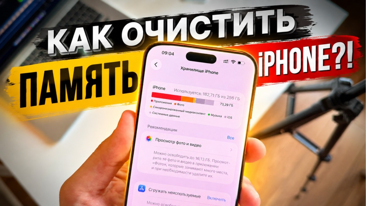 Как очистить память iPhone для установки iOS 27
