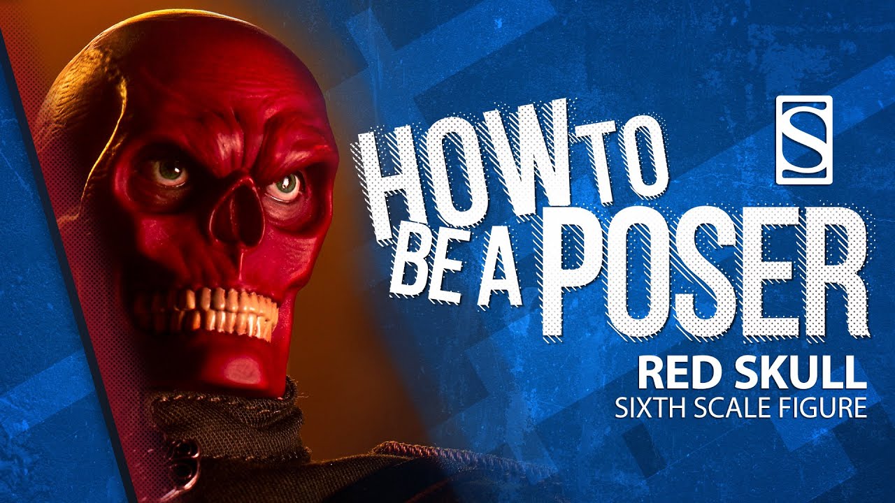Red Skull Sixth Scale Figure by Sideshow | How to Be a Poser