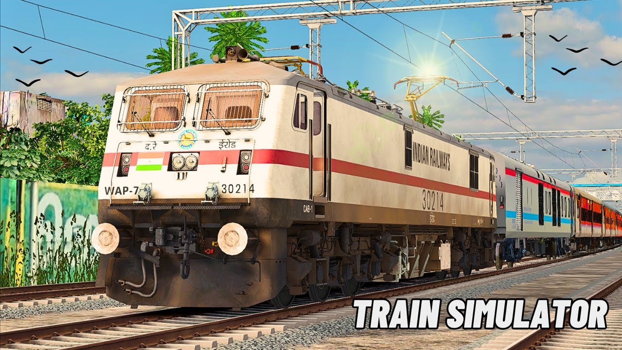 Train Simulator Classic 2024 Pc Gameplay ||  Multiple Parallel Run + Overtakes || Nellai Sf Express